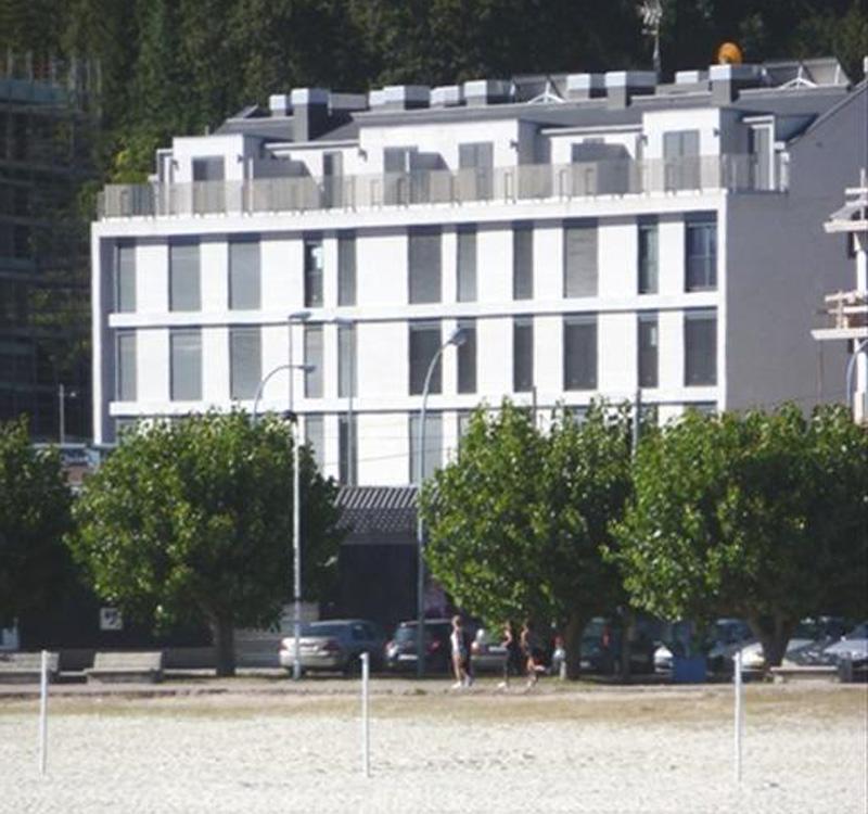Apartamentos Ababides Playa Baiona Exterior photo